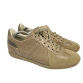 Dior beige leather and suede sneakers